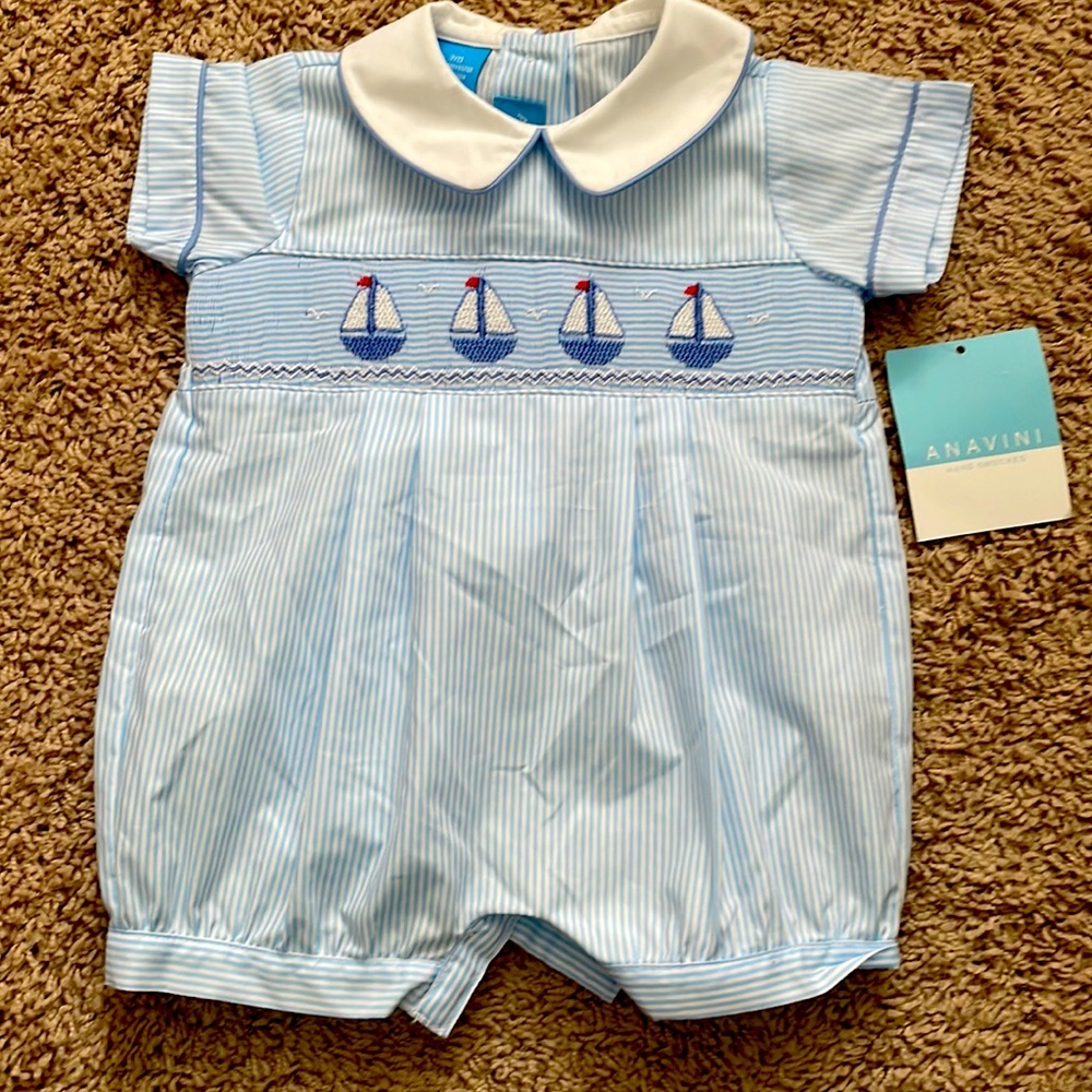 NWT sailboat bubble size 3 months